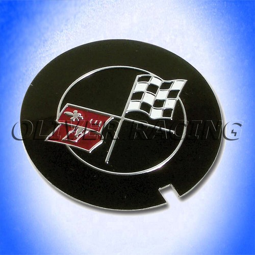 Emblem corvette crossed - emblem,