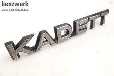 Opel Kadett Emblem Typenchild