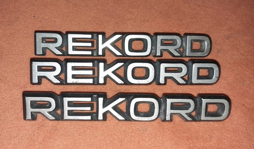 Opel rekord emblem - opel,