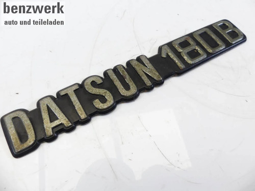 Datsun 180d typenschild - typenschild, emblem