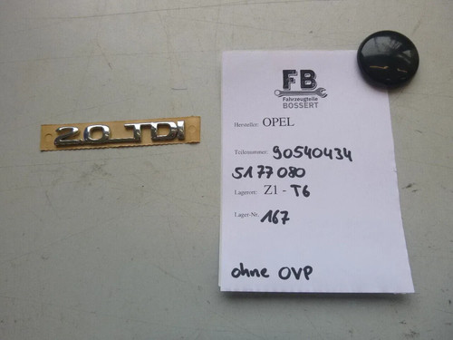 Opel vectra tdi - "2.0, emblem
