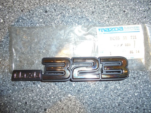Ornament mazda 323 - mazda, bf